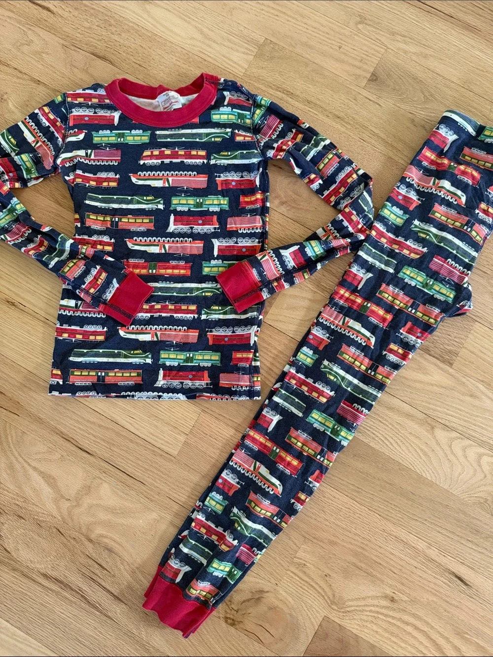 Hanna Andersson Kids Organic Cotton Pajama Bundle boys sz 12